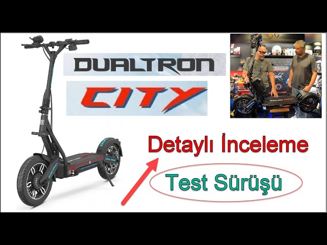 Dualtron City Elektrikli Scooter Detaylı İnceleme ve Test Sürüşü