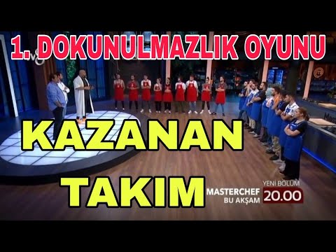Masterchef Türkiye Yeni Bölüm Fragmanı 1. Dokunulmazlık Oyununu Kazanan Takım Belli Oldu!