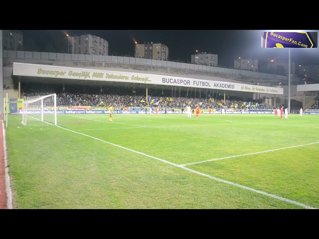 Video 638 | 2012-13 1.Lig Sezonu ⏳ Bucaspor - Göztepe Derbisi | Buca Arena Stadı Alfabe Tezahüratı ????