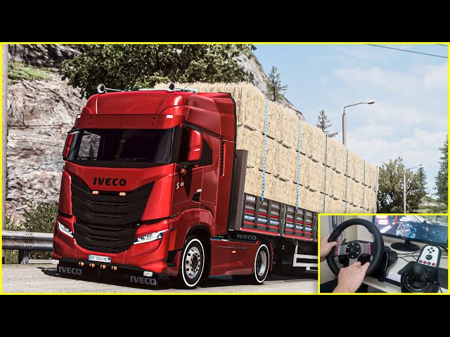 DAR YOLLARDAYIZ | IVECO S-WAY (1.44) | Euro Truck Simulator 2 | Logitech G27