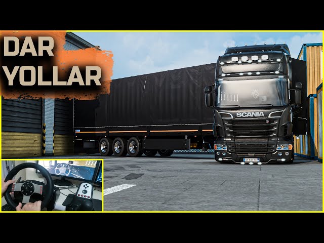 ZORLU YÜKLEME ALANI | Euro Truck Simulator 2 | Logitech G27
