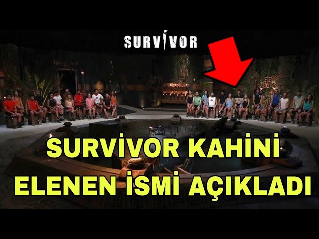 Survivor Kahini Elenen İsmi resmen açıkladı!