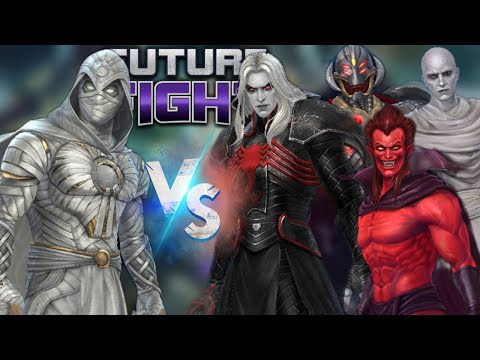 Moon Knight vs Bütün Efsanevi Baş Düşmanlar - Marvel Future Fight Türkçe