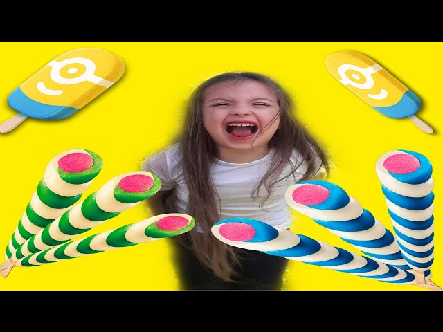 Duru 3 Tane Algida Twister Dondurma Aldı Bedava Çıkmadı | Funny Video