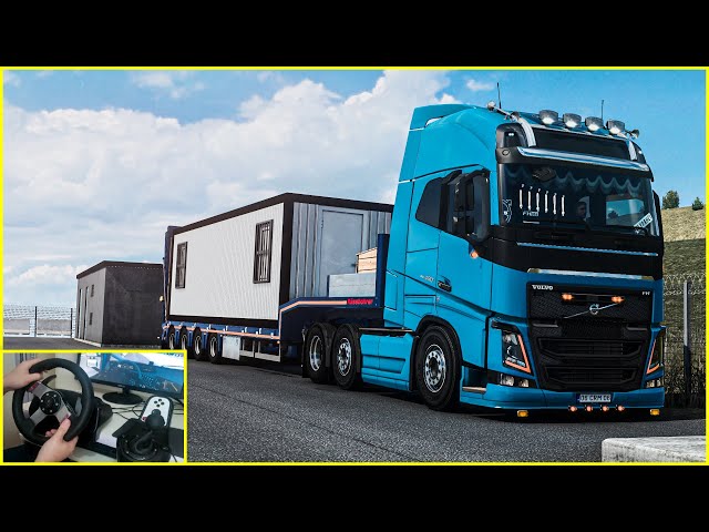 HOBİ BAHÇESİNE EV TAŞIYORUZ (1.44) | Euro Truck Simulator 2 | Logitech G27